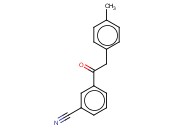 3-[2-(4-甲基苯基)乙酰基]<span class='lighter'>苯</span><span class='lighter'>甲</span><span class='lighter'>腈</span>