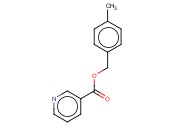 4-METHYLBENZYL <span class='lighter'>NICOTINATE</span>