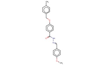 N'-(4-METHOXYBENZYLIDENE)-4-((4-METHYLBENZYL)OXY)BENZOHYDRAZIDE