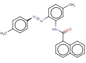 5'-METHYL-2'-((P-TOLYL)<span class='lighter'>AZO</span>)-1-NAPHTHALENE CARBOXANILIDE