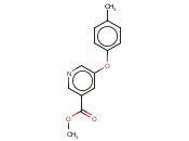 METHYL 5-(P-TOLYLOXY)<span class='lighter'>NICOTINATE</span>