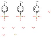 对甲苯磺酸<span class='lighter'>铁</span>(III)六<span class='lighter'>水</span>
