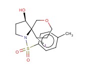 7-氧<span class='lighter'>杂</span>-1-<span class='lighter'>氮</span><span class='lighter'>杂</span>螺[4.5]癸烷-4-醇，10-碘-1-[（4-甲基苯基）磺酰基]-，\n