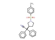 (S)-1-对甲苯磺酰基-3-(1-氰基-1,1-二苯甲基)吡咯烷