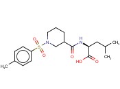 N-((1-[(4-METHYLPHENYL)SULFONYL]PIPERIDIN-3-YL)CARBONYL)-L-<span class='lighter'>LEUCINE</span>