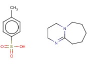 一元对甲基苯磺酸与2,3,4,6,7,8,9,10-八氢嘧啶并[1,2-A]氮杂卓的<span class='lighter'>化合物</span>(1:1)