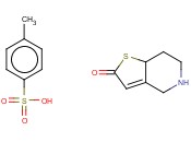5,6,7,7a-四氢噻吩并[3,2-c]吡啶-2(4H)-酮<span class='lighter'>对</span><span class='lighter'>甲苯</span><span class='lighter'>磺酸盐</span>