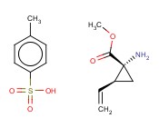 (1R,<span class='lighter'>2S</span>)-METHYL 1-<span class='lighter'>AMINO</span>-2-VINYLCYCLOPROPANECARBOXYLATE 4-METHYLBENZENESULFONATE