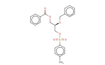 (R)-(+)-1-苯甲酰<span class='lighter'>氧</span>-2-苄氧基-3-甲苯磺酰<span class='lighter'>氧</span>丙烷