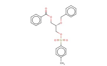 (S)-(-)-1-苯甲酰<span class='lighter'>氧</span>-2-苄氧基-3-甲苯磺酰<span class='lighter'>氧</span>丙烷