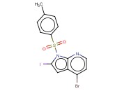 4-溴-2-<span class='lighter'>碘</span>-1-对<span class='lighter'>甲苯</span>磺酰基-1H-吡咯并[2,3-b]吡啶