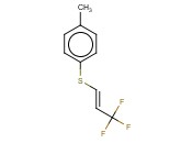[(3,3,3-TRIFLUORO-1-PROPEN-1-YL)THIO]TOLUENE