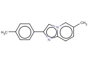 6-METHYL-2-P-TOLYL-<span class='lighter'>IMIDAZO</span>[<span class='lighter'>1,2-A</span>]<span class='lighter'>PYRIDINE</span>