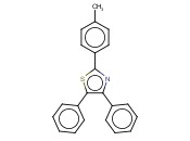 4,5-<span class='lighter'>DIPHENYL</span>-2-(P-TOLYL)THIAZOLE