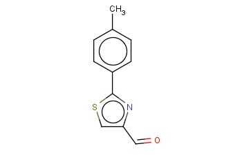<span class='lighter'>2-P-TOLYL-THIAZOLE-4-CARBALDEHYDE</span>