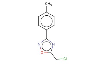 5-(CHLOROMETHYL)-3-(4-METHYLPHENYL)-1,2,4-OXADIAZOLE