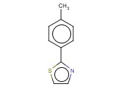 2-(4-甲苯基)<span class='lighter'>噻唑</span>