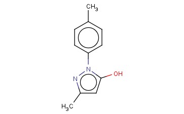 3-甲基-1-(4-甲基苯基)-1H-<span class='lighter'>吡唑</span>-5-<span class='lighter'>醇</span>