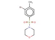 1-(3-溴-4-<span class='lighter'>甲基</span>苯基磺酰)<span class='lighter'>吗</span><span class='lighter'>啉</span>