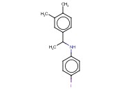 N-[1-(3,4-DIMETHYLPHENYL)ETHYL]-<span class='lighter'>4-IODOANILINE</span>