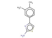 4-(3,4-DIMETHYL-PHENYL)-THIAZOL-2-<span class='lighter'>YLAMINE</span>