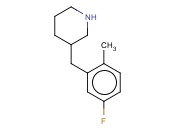 3-(5-FLUORO-2-METHYL-<span class='lighter'>BENZYL</span>)-PIPERIDINE