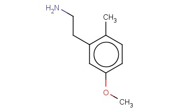 <span class='lighter'>BENZENEETHANAMINE</span>, <span class='lighter'>5-METHOXY-2-METHYL-</span>