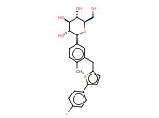 (1S)-1,5-Anhydro-1-C-[3-[[5-(4-fluorophenyl)-2-thienyl]methyl]-4-<span class='lighter'>methylphenyl</span>]-D-glucitol