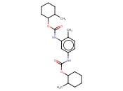 N,N'-BIS(2-METHYLCYCLOHEXYLOXYCARBONYL)-4-METHYL-1,3-<span class='lighter'>PHENYLENEDIAMINE</span>