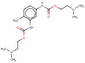 N,N'-BIS(2-DIMETHYLAMINOETHOXYCARBONYL)-4-METHYL-1,3-<span class='lighter'>PHENYLENEDIAMINE</span>