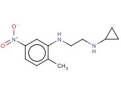 N-[2-(CYCLOPROPYLAMINO)ETHYL]-<span class='lighter'>2-METHYL-5-NITROANILINE</span>