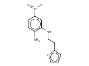 N-[2-(FURAN-2-YL)ETHYL]-<span class='lighter'>2-METHYL-5-NITROANILINE</span>