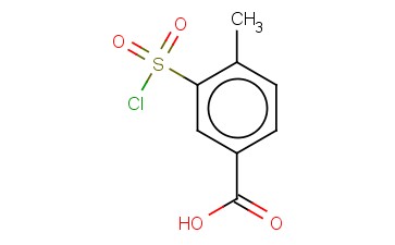 3-(<span class='lighter'>氯</span>磺酰基)-4-<span class='lighter'>甲基</span><span class='lighter'>苯甲酸</span>