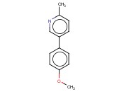 5-(4-<span class='lighter'>甲</span>氧苯基)-2-甲基<span class='lighter'>吡啶</span>