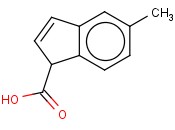 5-METHYL-1H-<span class='lighter'>INDENE</span>-1-CARBOXYLIC ACID