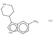 5-甲基-3-哌啶基-4-基-1H-<span class='lighter'>吲哚</span><span class='lighter'>盐酸盐</span>