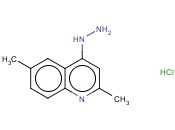 2,6 -二甲基-4 -<span class='lighter'>肼</span><span class='lighter'>基</span>喹啉<span class='lighter'>盐酸盐</span>