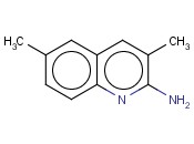 2-<span class='lighter'>AMINO-3,6</span>-DIMETHYLQUINOLINE