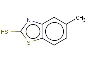 5-甲基-2-<span class='lighter'>巯基</span><span class='lighter'>苯</span>并噻唑