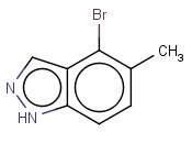 4-溴-5-甲基-1H-<span class='lighter'>吲</span><span class='lighter'>唑</span>