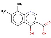 7,8-<span class='lighter'>二甲基</span>-4-羰基-1,4-<span class='lighter'>二</span><span class='lighter'>氢</span><span class='lighter'>喹啉</span>-3-羧酸