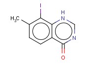 <span class='lighter'>8-IODO-7-METHYL-1,4-DIHYDROQUINAZOLIN-4-ONE</span>