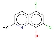 5,7-二氯-2-甲基-8-<span class='lighter'>羟基</span><span class='lighter'>喹啉</span>