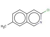 <span class='lighter'>ISOQUINOLINE</span>, <span class='lighter'>3-CHLORO-7-METHYL-</span>