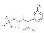 (2R)-2-[(TERT-BUTOXY)CARBONYL<span class='lighter'>AMINO</span>]-2-(3-<span class='lighter'>METHYLPHENYL</span>)<span class='lighter'>ACETIC</span> ACID