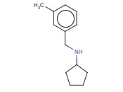 <span class='lighter'>BENZENEMETHANAMINE</span>, <span class='lighter'>N-CYCLOPENTYL-3-METHYL-</span>