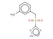 3-[(3-<span class='lighter'>甲基</span>苄基)<span class='lighter'>砜</span><span class='lighter'>基</span>]-1H-1,2,4-<span class='lighter'>三</span>唑