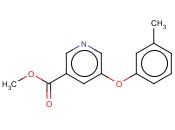 METHYL 5-(M-TOLYLOXY)<span class='lighter'>NICOTINATE</span>