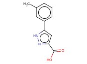 5-(3-<span class='lighter'>METHYLPHENYL</span>)-1H-<span class='lighter'>PYRAZOLE</span>-3-CARBOXYLIC ACID