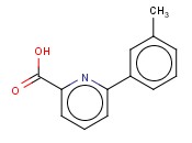 6-(3-<span class='lighter'>METHYLPHENYL</span>)<span class='lighter'>PYRIDINE</span>-2-CARBOXYLIC ACID